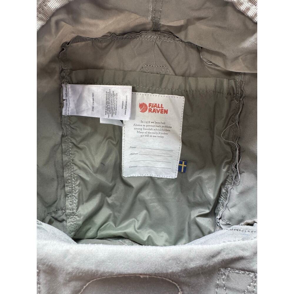 Fjallraven Kanken Mini Backpack Bag Water Resistant In Fog Gray - Picture 9 of 12